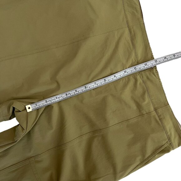 Bandier Womens‎ Quincy Cargo Wide Leg Pants Tan Size Medium Utility Streetwear - Picture 10 of 13